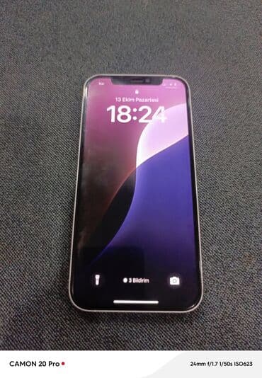 ayfon üçün ekran sekilleri: IPhone 12, 64 GB, Ağ, Face ID — 1