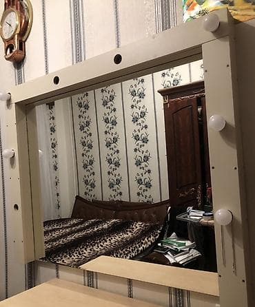 toy makyajları: Vizaj güzgüsü 2 ədət– işıqlandırmalı - Böyük ölçülü divar güzgüsü — 3