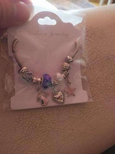 desd geyimler: Bəzəkli qolbaq seti – “Fashion Jewelry” - Model: zəncirvari elastik — 3