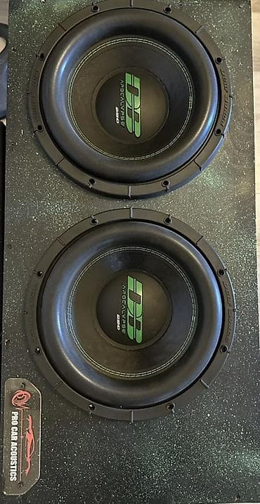 et masini hisseleri: İki ədəd Deaf Bonce Apocalypse (DB) subwooferli hazır qutu — 4