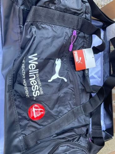 Puma idman duffel çantası, "Wellness by Oriflame: The Healthy