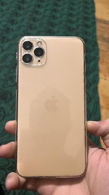 iphone 11 pro max islenmis: IPhone 11 Pro, Qızılı, Face ID — 2