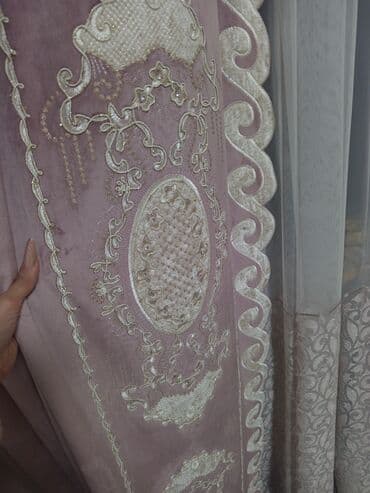 dibcek satisi: Yeni, Vilyur Pərdə, rəng - Yasəmən, Ünvandan götürmə, Ödənişli çatdırılma — 3