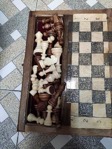 iş elanlari: Şahmat əl işi. Əsl hədiyyəlik şahmat. Metrolara və şəhərdaxili — 4