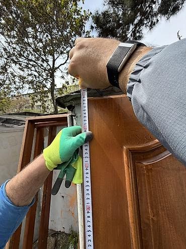 ran: Məişət və ofis üçün ağacdaxili qapılar dəsti - Material: təbii ağac — 9