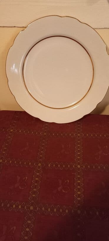 Digər süfrə qabları: Boşqablar, 1 əd, rəng - Ağ, Farfor — 2