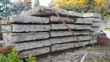 işlənmiş dam ortuyu: Beton Panel beton piltə 5.86x1.2 catırılma və quraşdlrma qiymətə — 2