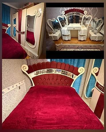 İkinəfərlik çarpayı, Dolab, Termo, 2 tumba, İşlənmiş