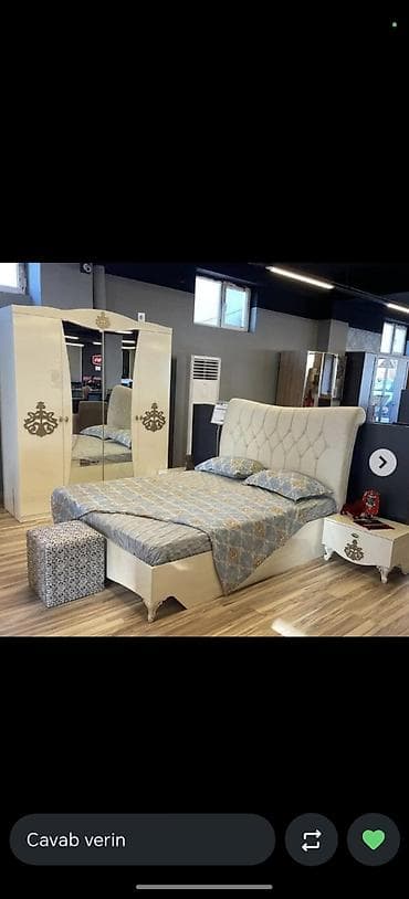 i̇kinci el metbex mebeli: İkinəfərlik çarpayı, Türkiyə, İşlənmiş — 1