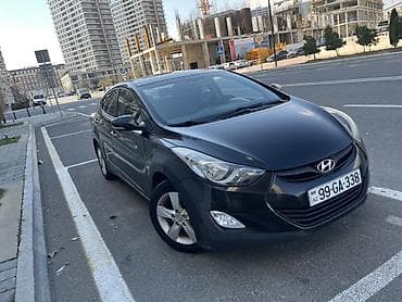 kia ceed motor: Hyundai Elantra sedan – qara rəng, AZ nömrə nişanı 99-GA-338 — 8