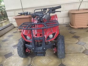 stacktrack oyuncaq dəsti: Uşaq elektrik ATV-si – qırmızı “hörümçək toru” naxışlı Xüsusiyyətlər — 3