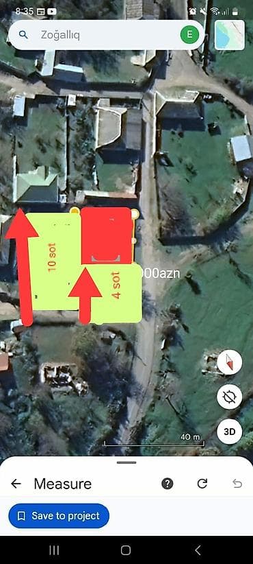 xirdalanda torpag: İsmayıllı rayonu Zoğallıq kəndində 10 sot torpaq sahəsi — 1