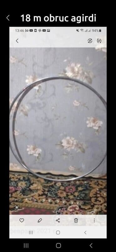 Qantellər: 15m agır dəmirdi cox yaxşı bel nahiyəni arıgladır — 1