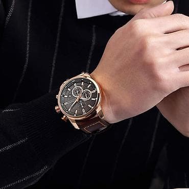 huawei saat: Yeni, Qol saatı, Curren, rəng - Qəhvəyi — 3