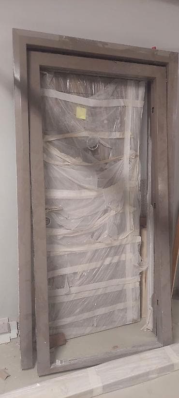 sekiller profil: Dəmir giriş qapısı – tam komplekt - Material: polad konstruksiya — 3