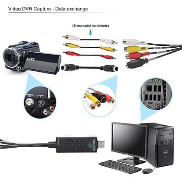 Elektronika: Easycap: kohne video kaseti diske yazmaq imkani verir, vhs kasetleri — 4