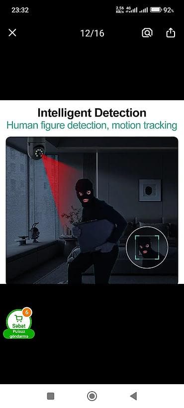 rayonlarda simsiz internet: Ağıllı təhlükəsizlik həlləri paketi 1) Smart Doorbell Camera – 35 AZN — 6