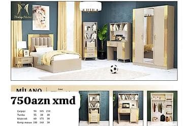 giper topdan satis: Oğlan və qız üçün, Yeni, Təknəfərlik çarpayı — 7