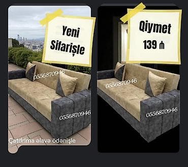 Divan, Yeni, Açılan, Bazalı, Parça, Ödənişli çatdırılma