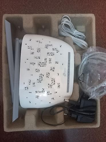 ТВ и видео: TP-Link simsiz router və ADSL/VDSL modem kombosu Xüsusiyyətlər: - İki — 5