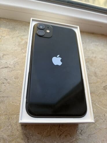 Qaşıqlar: IPhone 11, Qara, Face ID — 3