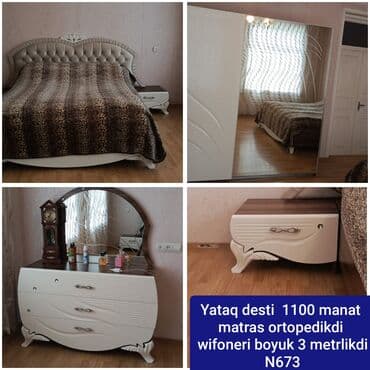 Divan və kreslo dəstləri: İkinəfərlik çarpayı — 1