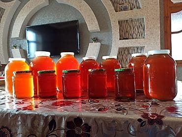 icməli su sifarişi: Məhsul: Təbii arı balı (şüşə bankalarda) Xalis temmiz baldır — 2