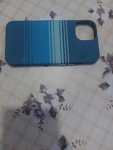 ayfon s: Mavi rəngli naxışlı telefon qabı alana endirim olunacaq - Model — 2