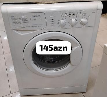 indesit paltaryuyan masin temiri: Indesit önyükləməli paltaryuyan maşın - Ön yükləmə, klassik ağ korpus — 1