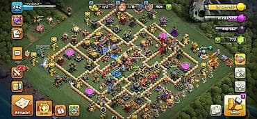 gamestation 3: Clash of clans hesabı.242 səviyyə.Hal hazırda oynanılan — 5