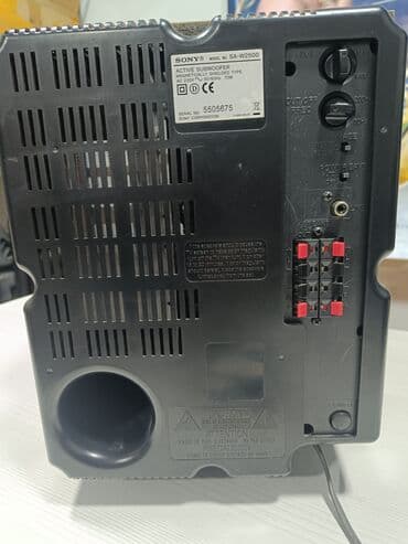 pioneer dinamiklər: İşlənmiş Sony Kolonka, Növ - Sabvufer, rəng - Qəhvəyi — 4