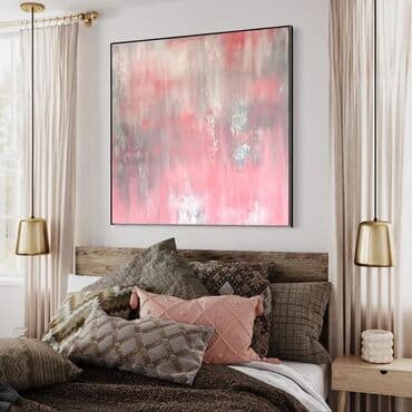 abstrakt şəkillər: Abstrakt janr. Tək tablo. Müasir interyerdə mütləqdir, çünki — 3