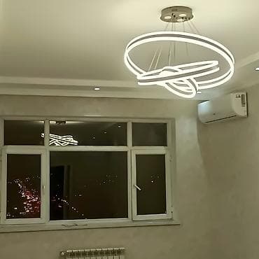 led tablolar: Led Çılçıraq, 4 və daha çox lampa, Metal — 2