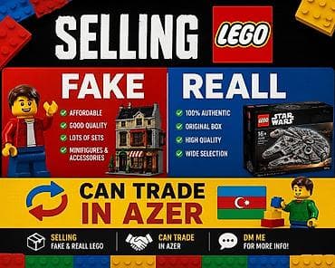 Satiram fake yada oriqinal lego barter var lalafo.az -da Satiram fake yada oriqinal lego barter var