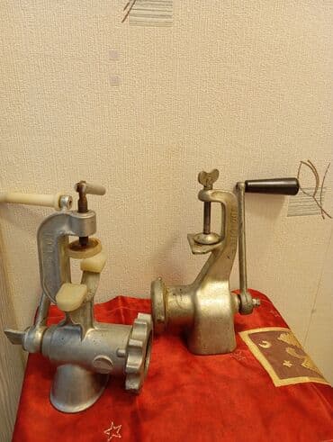 Plitələr və bişirmə panelləri: Ət çəkən maşın Reverssiz, İşlənmiş — 1