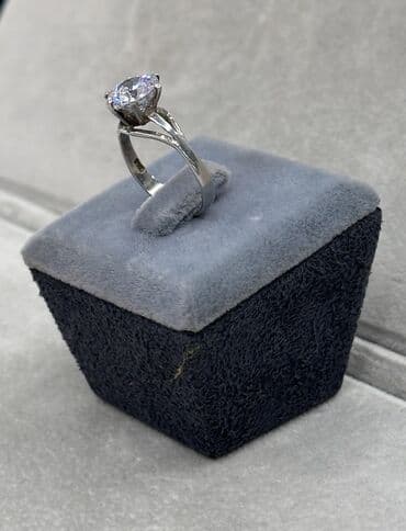 цена 1 карата бриллианта в баку: Обручальные, Кольцо, Swarovski, Серебро, 2.01-2.50 карат — 2