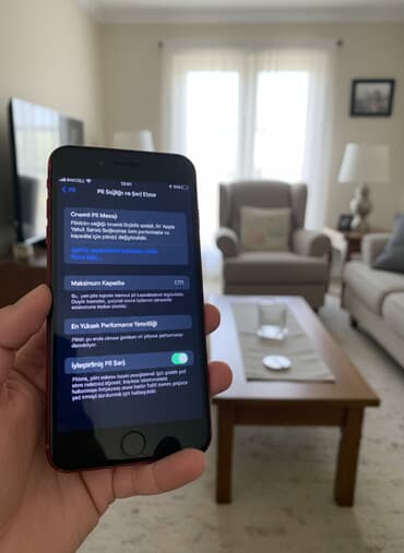 iphone 4s новый купить: IPhone 8 Plus, 64 GB, Qırmızı, Barmaq izi — 1