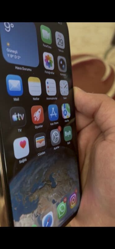 irşad iphone 13 pro max qiymeti: IPhone 13 Pro Max, 256 GB, Qızılı, Face ID — 6