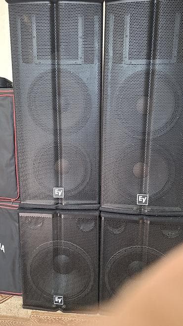 ikinci el qaz: ELECTRO VOICE portal sub dinamiklər satiram.cəmi üst üste 3 4 dəfə — 1