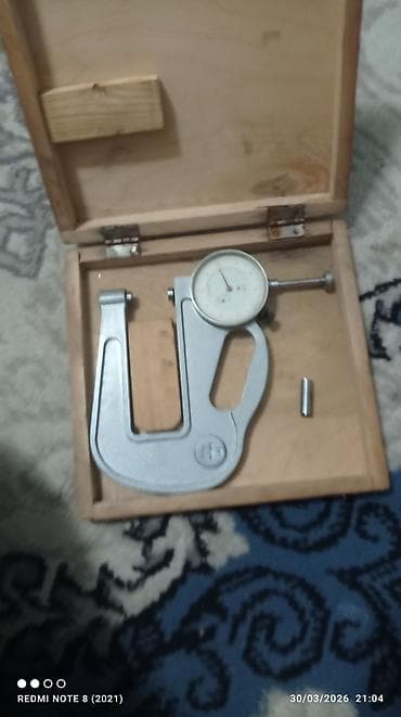 толщиномер баку: Saat göstəricili qalınlıq ölçən (dial indikatorlu mikrometr tipli — 2
