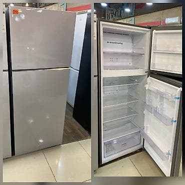 sharp soyuducu servis: İki qapılı soyuducu (üst dondurucu) - Rəng: gümüş/boz - Üst bölmə – — 1