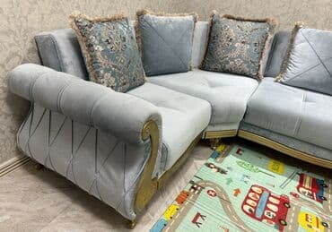 l herfi bezekli: Künc divan, Açılmayan, Bazasız, Vеlur parça, Çatdırılma yoxdur — 4