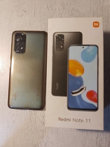 redmi note 14 5g qiymeti: Redmi Note 11, 128 GB, rəng - Göy, Qırıq, Sensor, Barmaq izi — 2