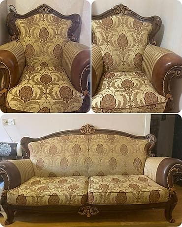 divan krislo: İşlənmiş, Divan, 2 kreslo — 1