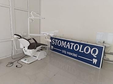 xırdalan mebel: Stomatoloji avadanlıq – tam komplekt diş həkimi kreslosu və iş bloku — 2