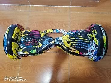 Elektrik nəqliyyatı: Qrafiti dizaynlı hoverboard (özünü balanslaşdıran skuter) — 6