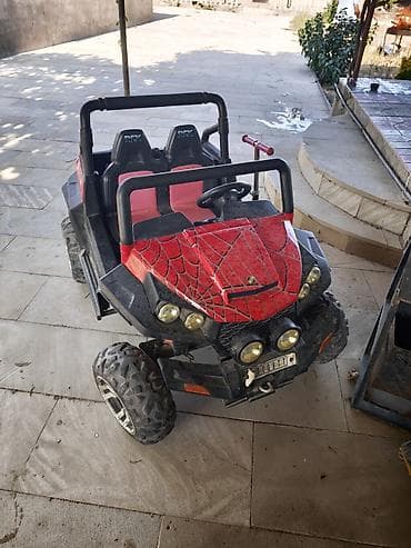 golf masini: Uşaq üçün elektrikli off-road maşın - İki oturacaqlı model — 1