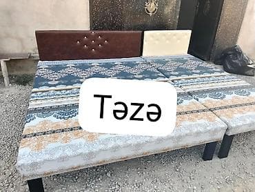 bacu mebel: Təknəfərlik çarpayı, Bazasız, Matras ilə, Siyirməsiz — 2