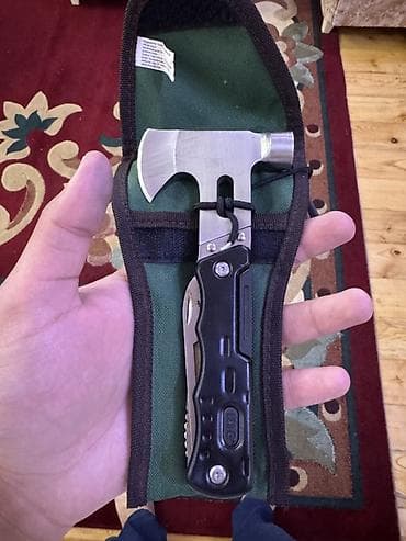 instrument qabı: Çoxfunksiyalı cib aləti – balta/çəkiç/dağarcıq bıçağı kombinasiyası - — 3