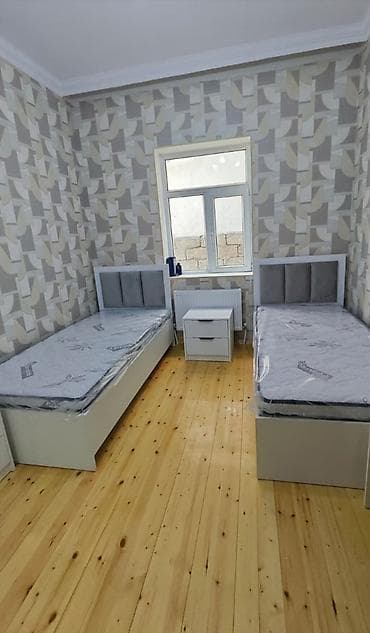 işlənmiş mətbəxt mebeli: 2 təknəfərlik çarpayı, Dolab — 2